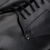 Skórzane buty derby z wstawkami Skórzane buty derby z wstawkami