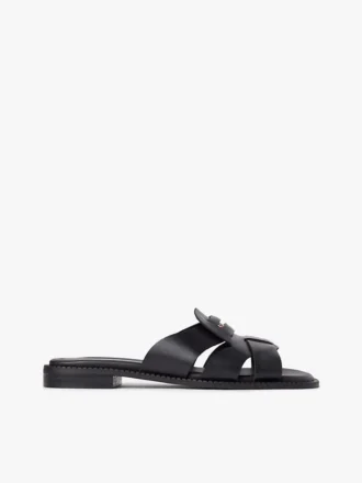 Skórzane sandały typu penny loafer
