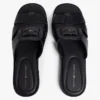 Skórzane sandały typu penny loafer Skórzane sandały typu penny loafer