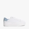 Sneakersy na platformie z mieszanki skóry Sneakersy na platformie z mieszanki skóry