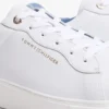 Sneakersy na platformie z mieszanki skóry Sneakersy na platformie z mieszanki skóry