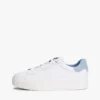 Sneakersy na platformie z mieszanki skóry Sneakersy na platformie z mieszanki skóry