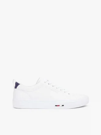 Sneakersy z wulkanizowanej skóry