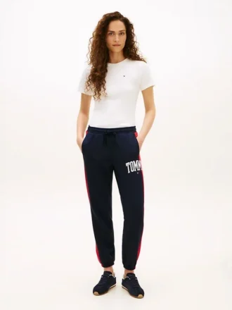 Spodnie dresowe Varsity Tommy Logo Colorblock