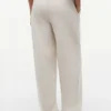 Spodnie dresowe z frotte z logo w stylu relaxed
