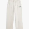 Spodnie dresowe z frotte z logo w stylu relaxed