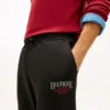 Spodnie dresowe z haftowanym logo Spodnie dresowe z haftowanym logo