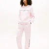 Spodnie dresowe z haftowanym logo Tommy