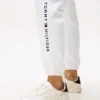 Spodnie dresowe z haftowanym logo Tommy