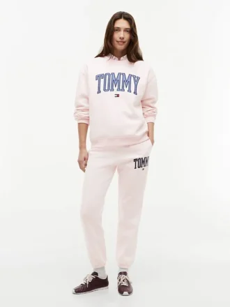 Spodnie dresowe z logo Varsity Tommy Spodnie dresowe z logo Varsity Tommy