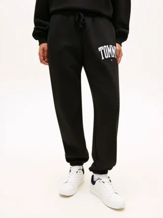 Spodnie dresowe z logo Varsity Tommy Spodnie dresowe z logo Varsity Tommy