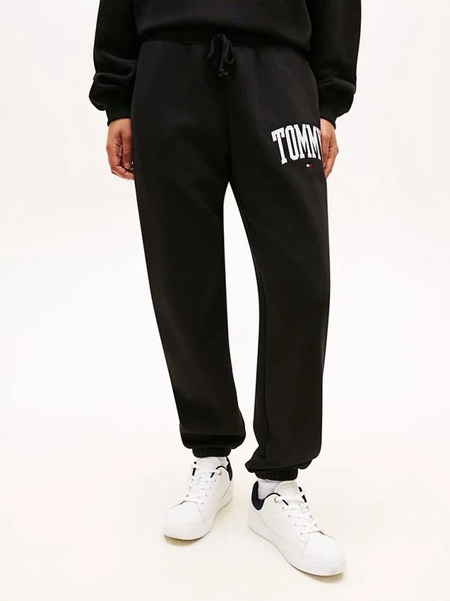Spodnie dresowe z logo Varsity Tommy Spodnie dresowe z logo Varsity Tommy