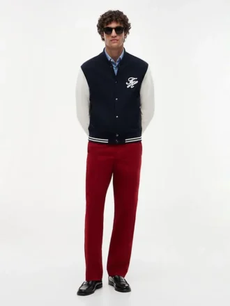 Spodnie męskie New York Label Garment-Dyed Flex Chino
