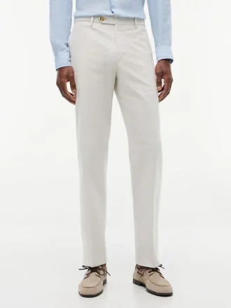 Spodnie New York Label Tailored Dobby