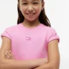 Sukienka typu skater dla dzieci z logo w tonacji kolorystycznej Sukienka typu skater dla dzieci z logo w tonacji kolorystycznej