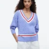 Sweter Cricket z dzianiny warkoczowej