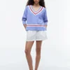 Sweter Cricket z dzianiny warkoczowej