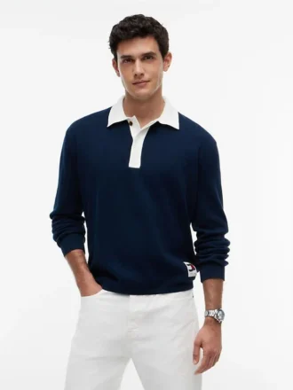 Sweter Tommy Jeans Rugby