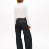 Sweter Tommy Jeans z napisem i splotem warkoczowym Sweter Tommy Jeans z napisem i splotem warkoczowym