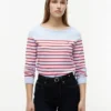 Sweter w paski z dekoltem w łódkę Sweter w paski z dekoltem w łódkę