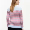 Sweter w paski z dekoltem w łódkę Sweter w paski z dekoltem w łódkę
