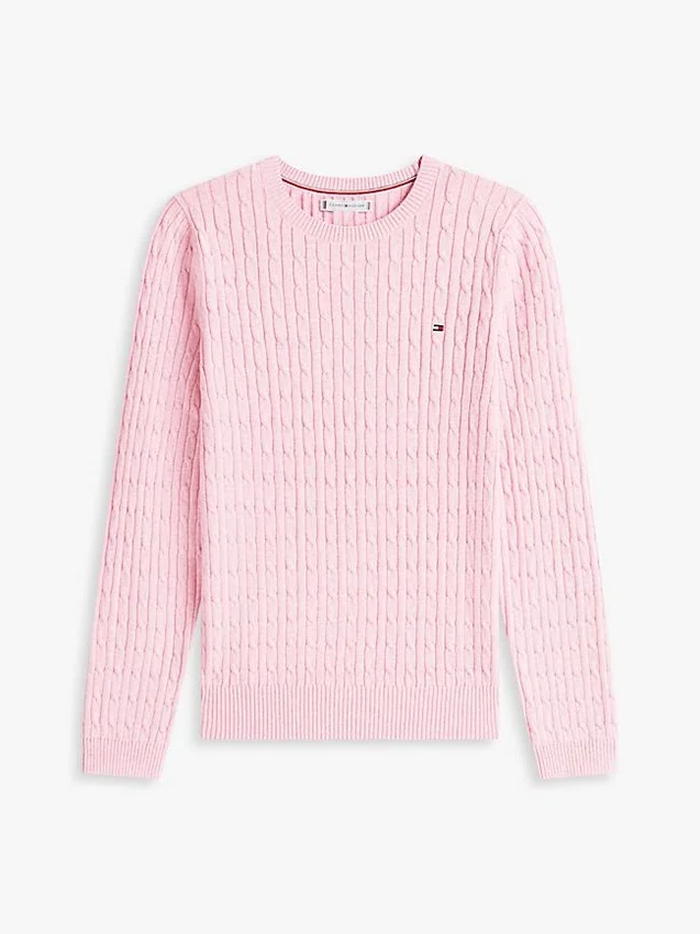Sweter z dzianiny warkoczowej Sweter z dzianiny warkoczowej