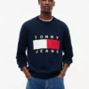 Sweter z okrągłym dekoltem i logo Tommy Jeans Sweter z okrągłym dekoltem i logo Tommy Jeans