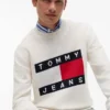Sweter z okrągłym dekoltem i logo Tommy Jeans Sweter z okrągłym dekoltem i logo Tommy Jeans