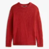 Sweter z okrągłym dekoltem z mieszanki wełny alpaki Sweter z okrągłym dekoltem z mieszanki wełny alpaki