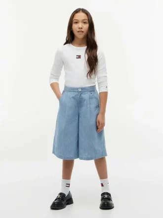 Szorty chambray dla dzieci