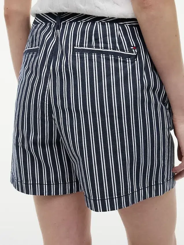 Szorty chino w paski Szorty chino w paski