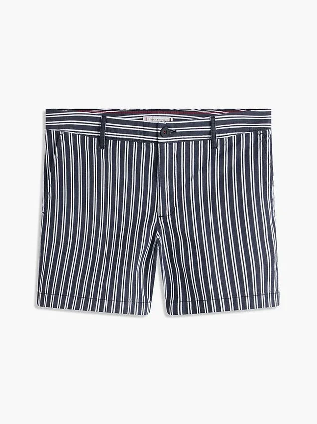 Szorty chino w paski Szorty chino w paski