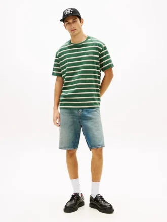 Szorty dżinsowe Tommy Jeans Relaxed Denim Utility