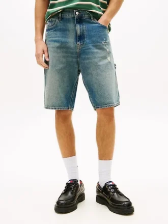 Szorty dżinsowe Tommy Jeans Relaxed Denim Utility