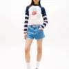 Szorty dżinsowe Tommy Jeans z surowym wykończeniem Szorty dżinsowe Tommy Jeans z surowym wykończeniem