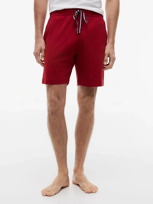 Szorty do spania z logo Hilfiger Szorty do spania z logo Hilfiger