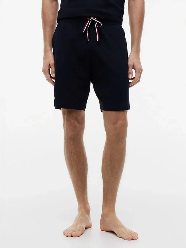 Szorty do spania z logo Hilfiger Szorty do spania z logo Hilfiger