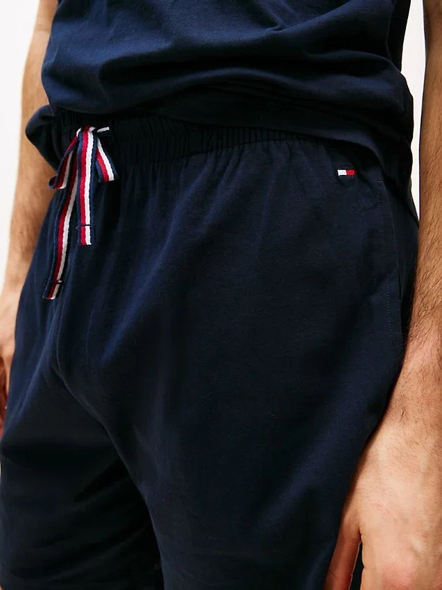 Szorty do spania z logo Hilfiger Szorty do spania z logo Hilfiger