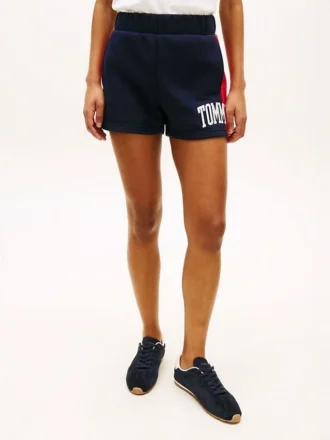 Szorty dresowe Varsity Tommy Logo Colorblock