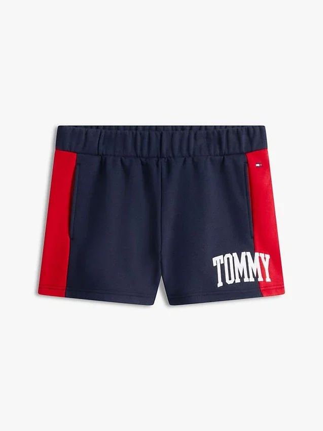 Szorty dresowe Varsity Tommy Logo Colorblock Szorty dresowe Varsity Tommy Logo Colorblock