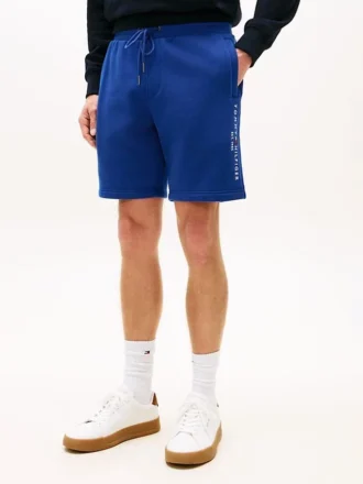 Szorty dresowe z haftowanym logo Tommy