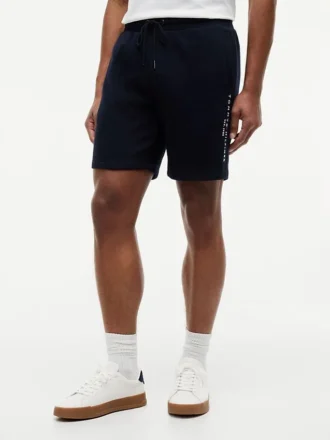 Szorty dresowe z haftowanym logo Tommy