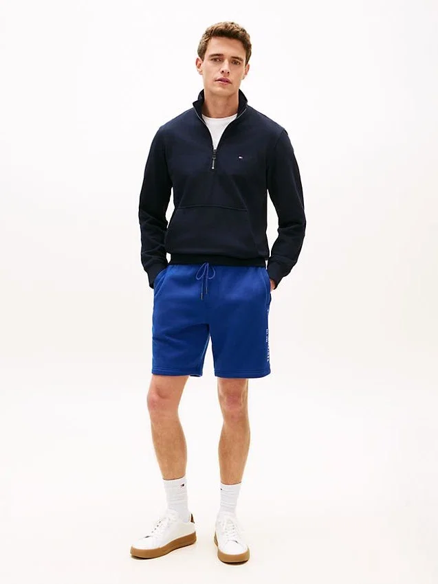 Szorty dresowe z haftowanym logo Tommy Szorty dresowe z haftowanym logo Tommy