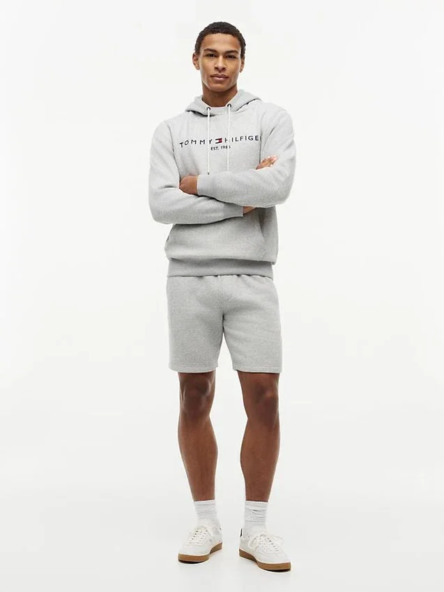 Szorty dresowe z haftowanym logo Tommy Szorty dresowe z haftowanym logo Tommy
