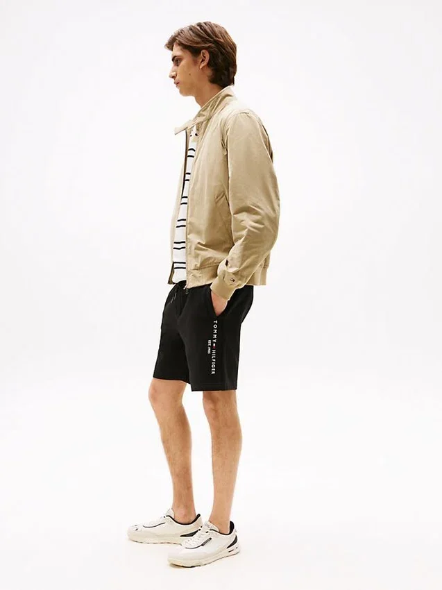 Szorty dresowe z haftowanym logo Tommy Szorty dresowe z haftowanym logo Tommy