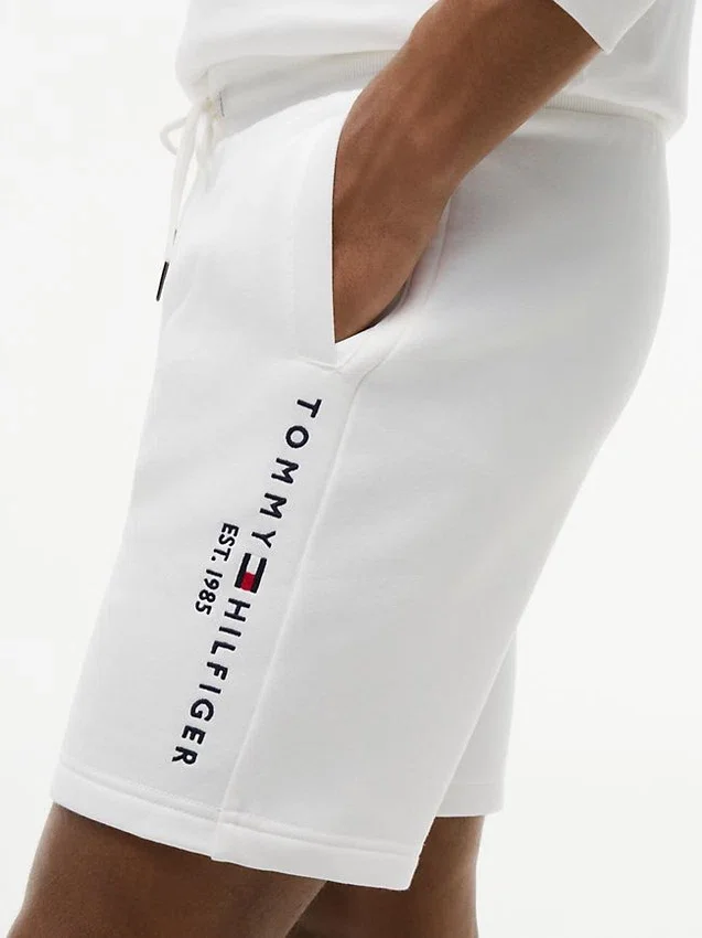 Szorty dresowe z haftowanym logo Tommy Szorty dresowe z haftowanym logo Tommy