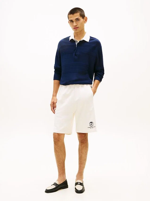 Szorty frotte z monogramem Szorty frotte z monogramem