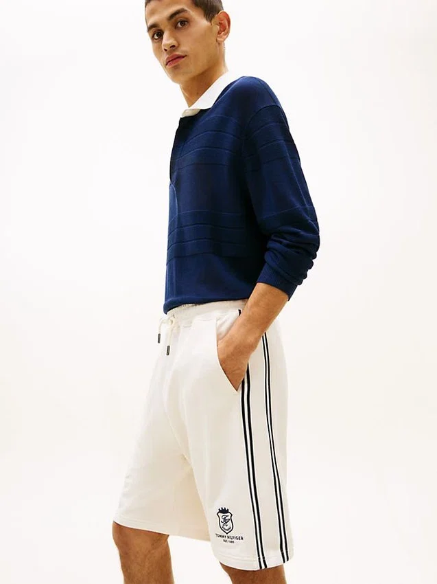 Szorty frotte z monogramem Szorty frotte z monogramem