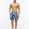 Szorty kąpielowe z nadrukiem surferskim 7″ Szorty kąpielowe z nadrukiem surferskim 7″