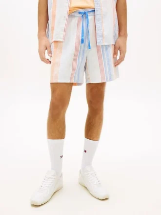 Szorty w paski Tommy Jeans Szorty w paski Tommy Jeans